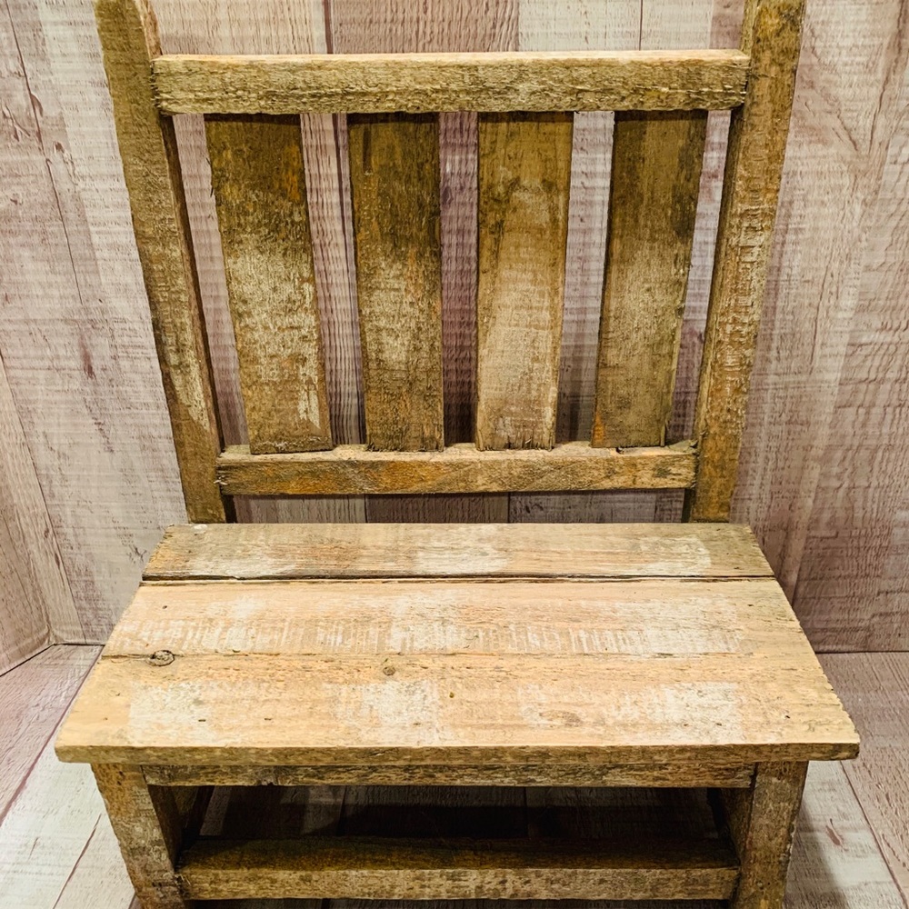 Wooden Bench for Displays